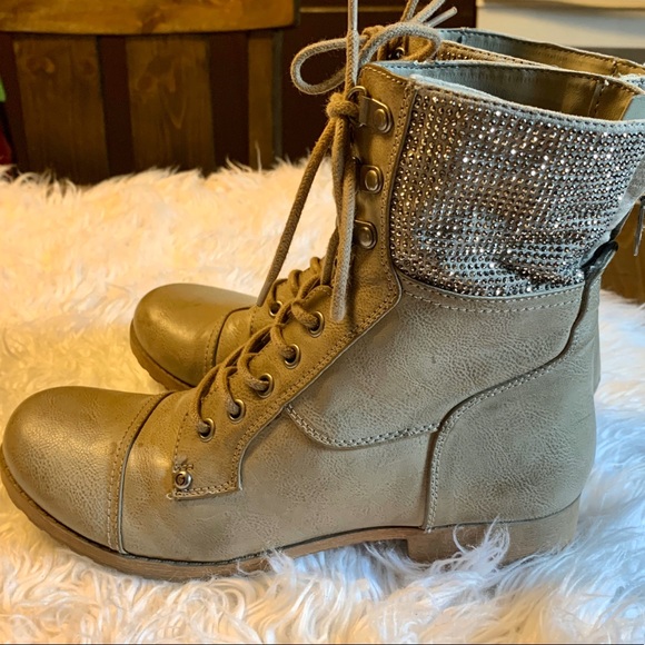 guess sparkle boots